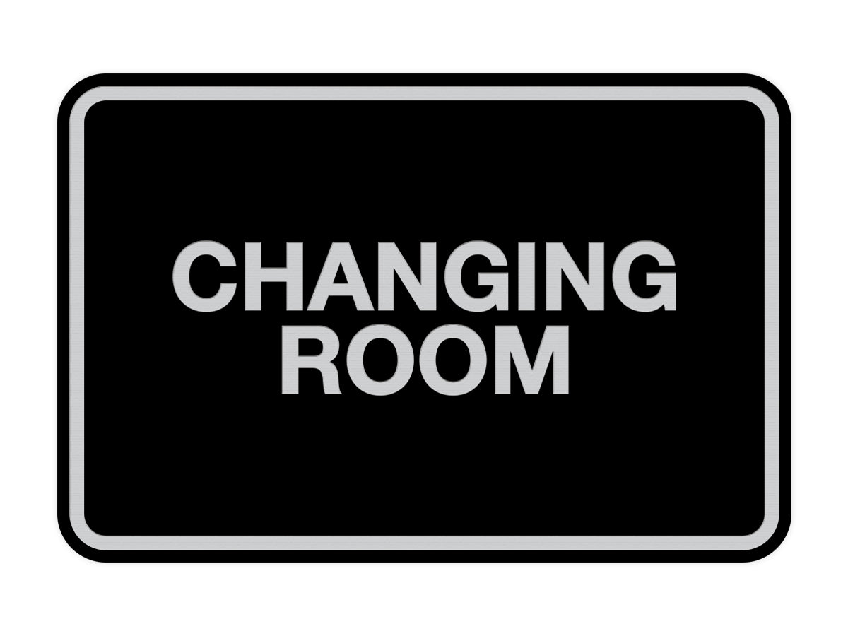 Signs ByLITA Classic Changing Room Sign