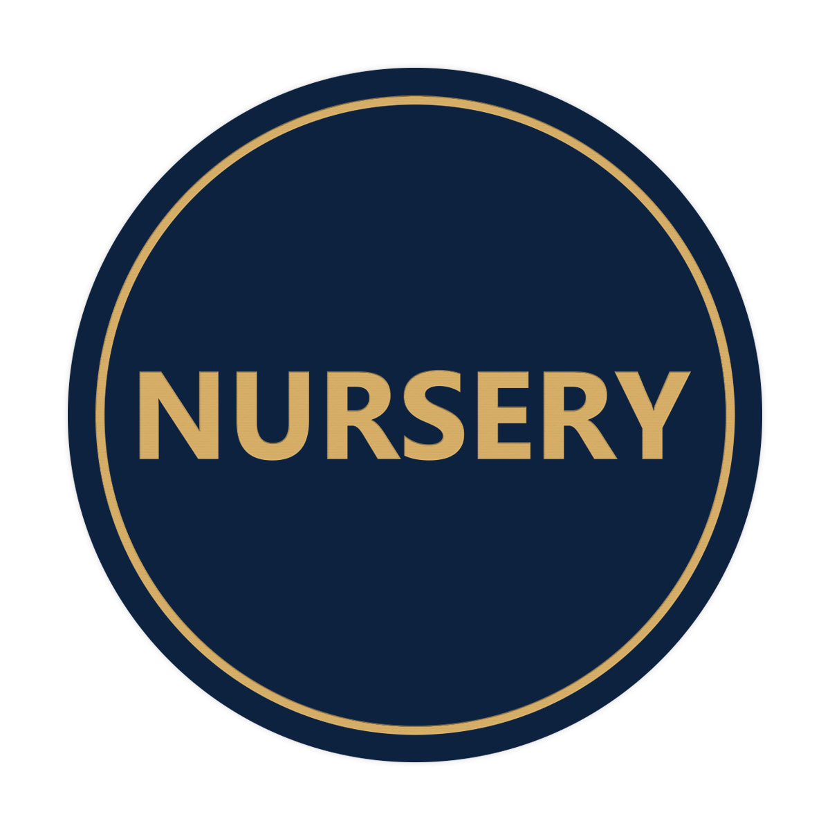 Signs ByLITA Circle Nursery Sign