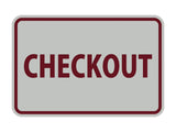 Signs ByLITA Classic Checkout Sign