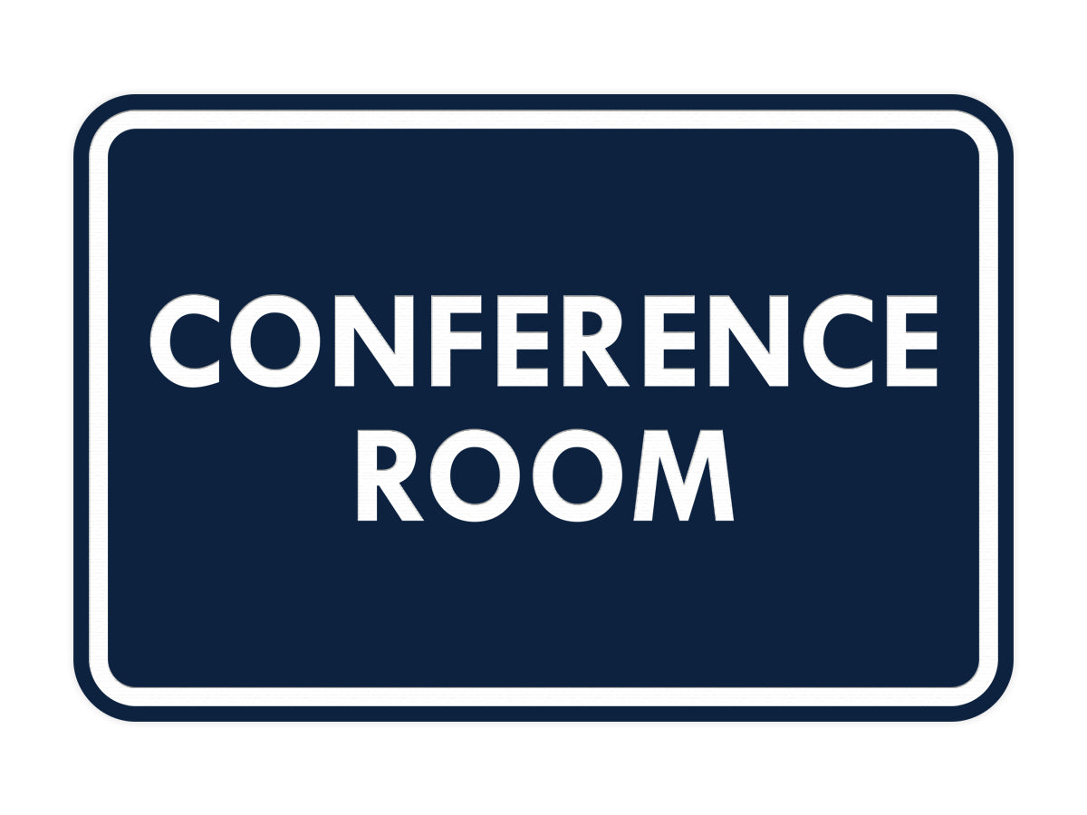 Signs ByLITA Classic Framed Conference Room Sign