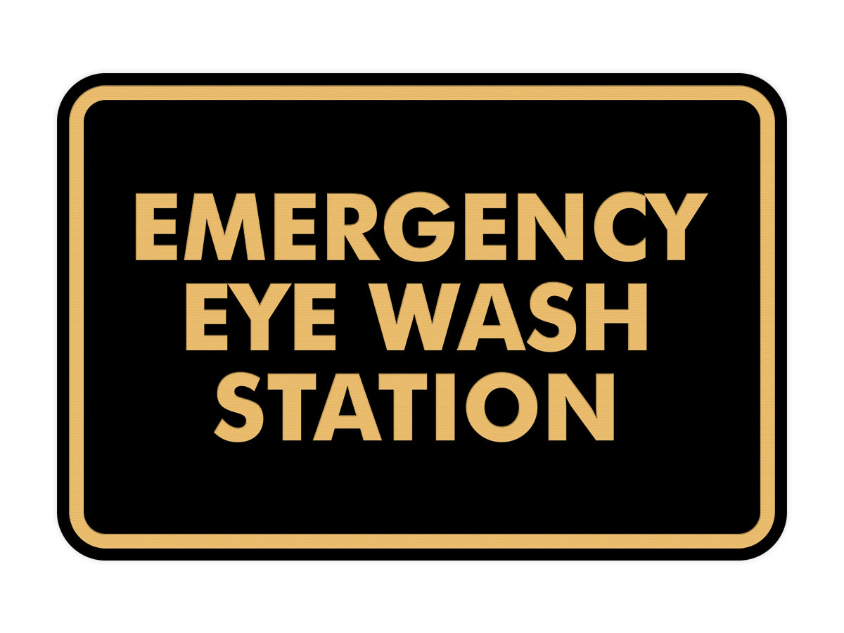 Signs ByLITA Classic Emergency Eye Wash Station Sign