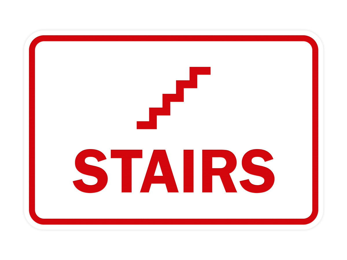 Signs ByLITA Classic Framed Stairs Sign