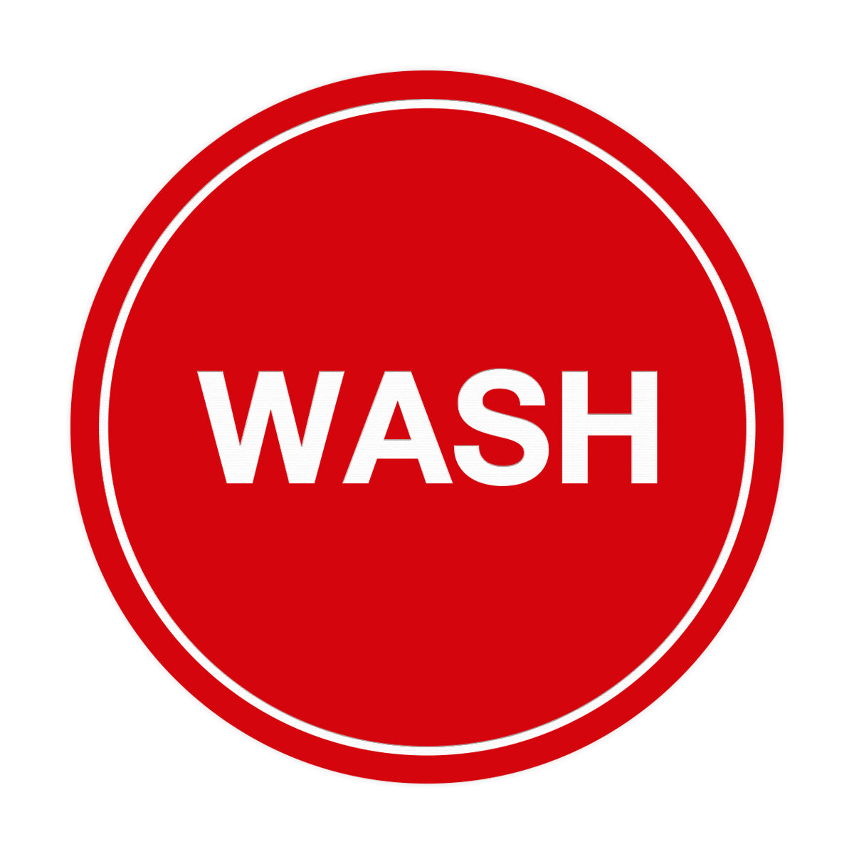 Signs ByLITA Circle Wash Sign
