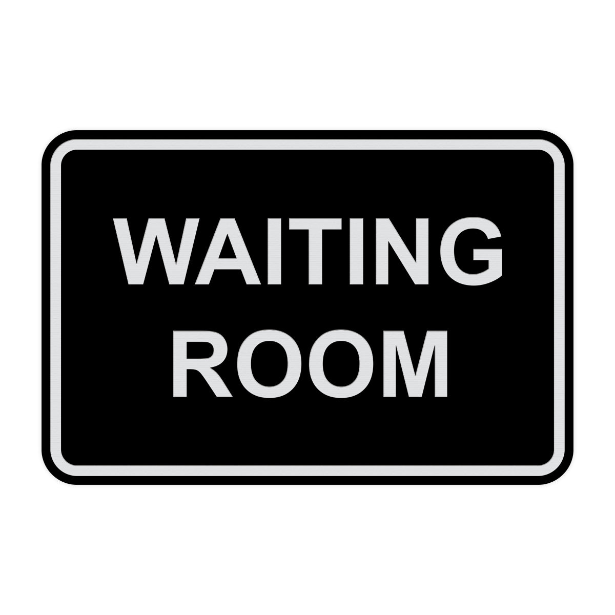 Signs ByLITA Classic Framed Waiting Room Sign