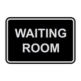 Signs ByLITA Classic Framed Waiting Room Sign