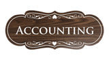 Signs ByLITA Designer Accounting Sign