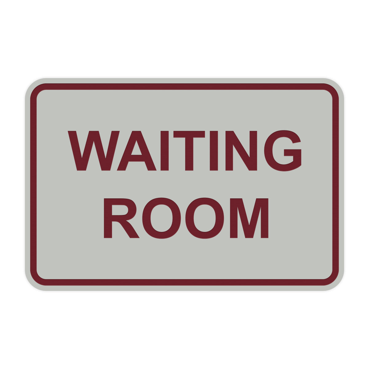 Signs ByLITA Classic Framed Waiting Room Sign