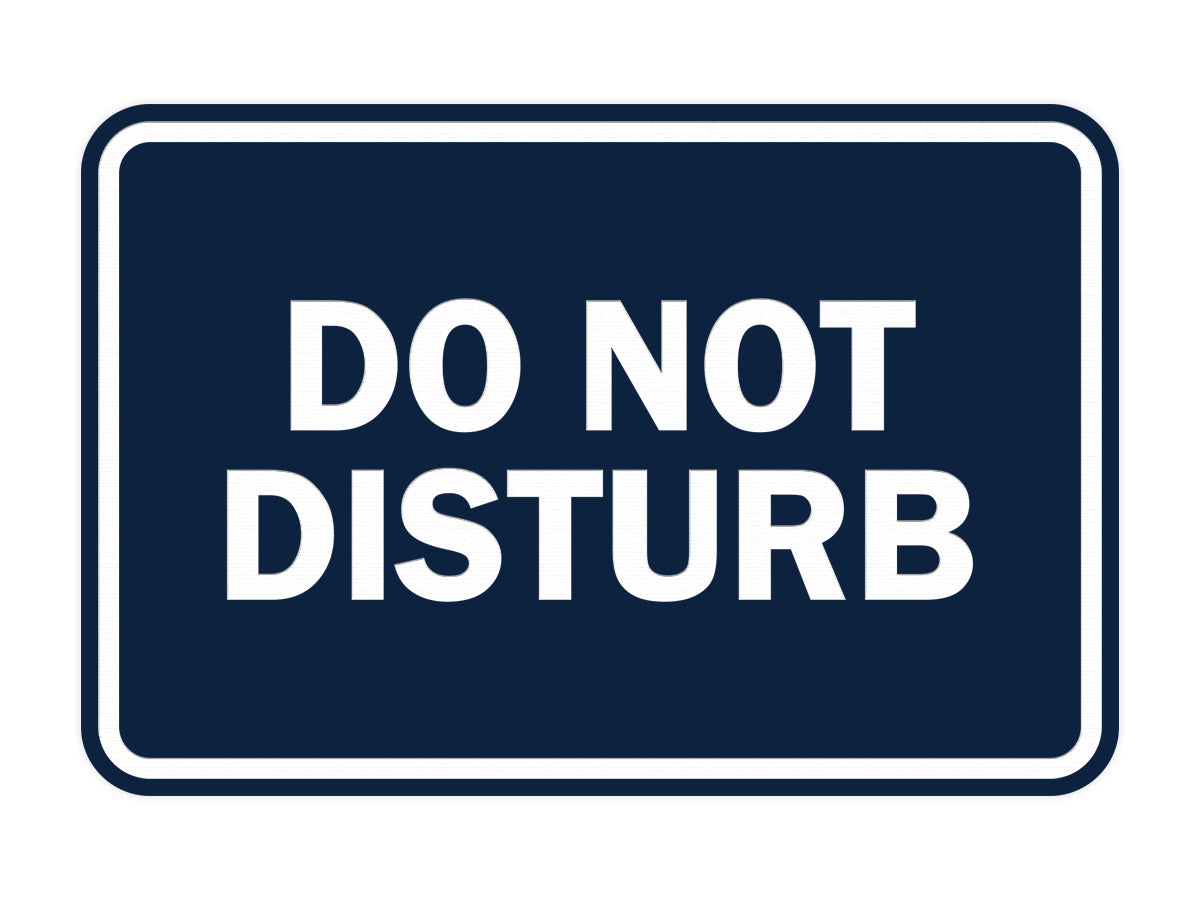 Signs ByLITA Classic Do Not Disturb Sign