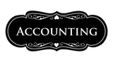 Signs ByLITA Designer Accounting Sign