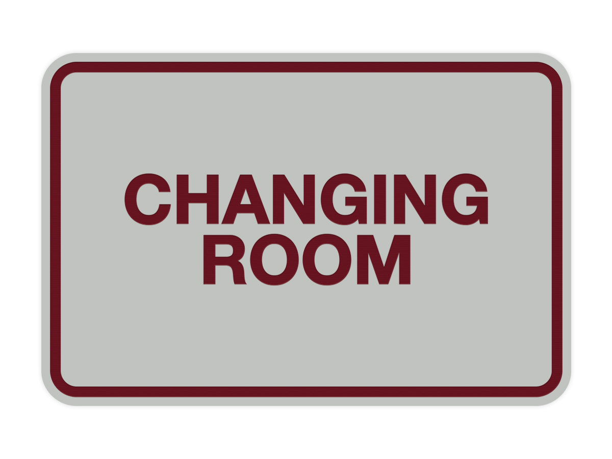 Signs ByLITA Classic Changing Room Sign