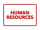 Signs ByLITA Classic Human Resources Sign