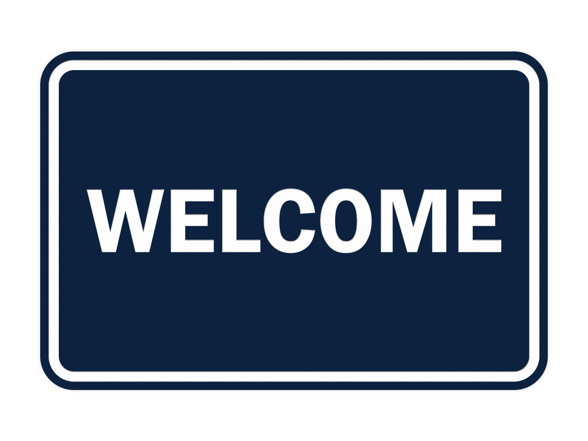 Signs ByLITA Classic Framed Welcome Sign
