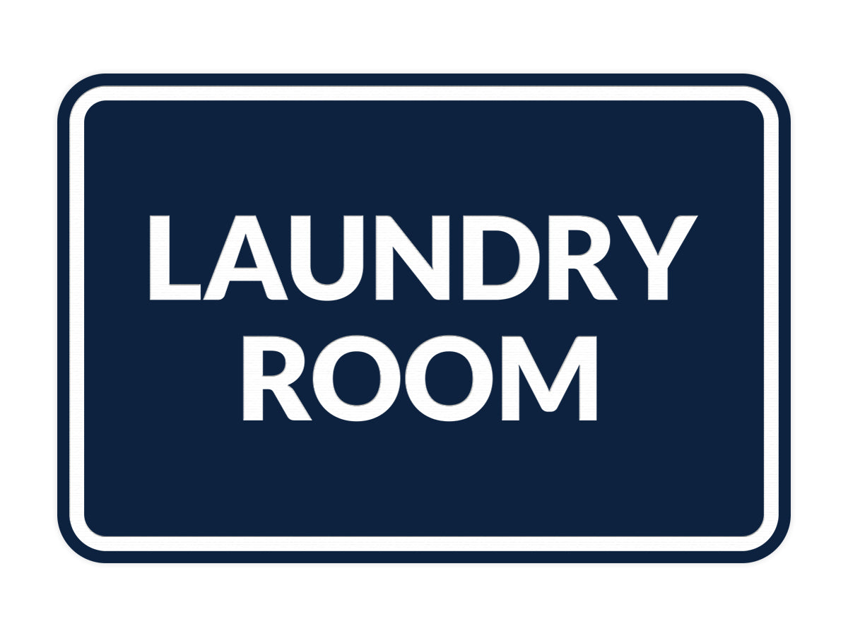 Signs ByLITA Classic Framed Laundry Room