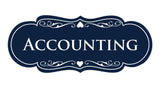 Signs ByLITA Designer Accounting Sign