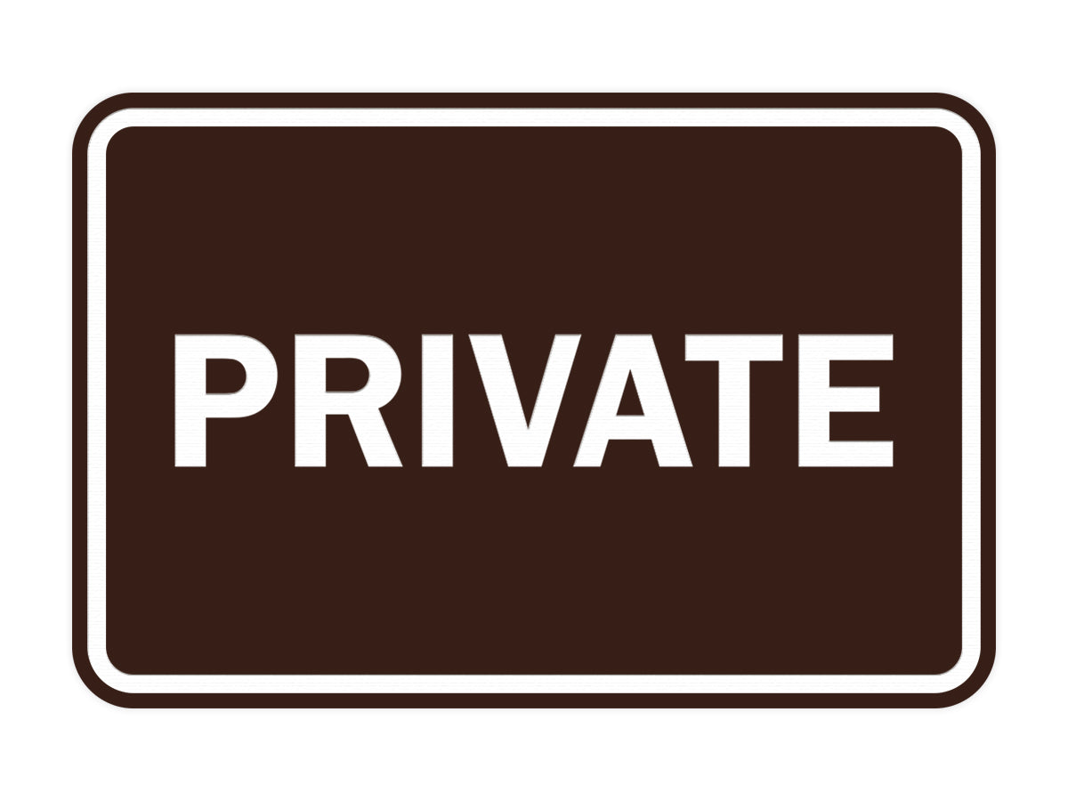 Signs ByLITA Classic Framed Private