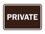 Signs ByLITA Classic Framed Private