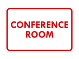 Signs ByLITA Classic Framed Conference Room Sign