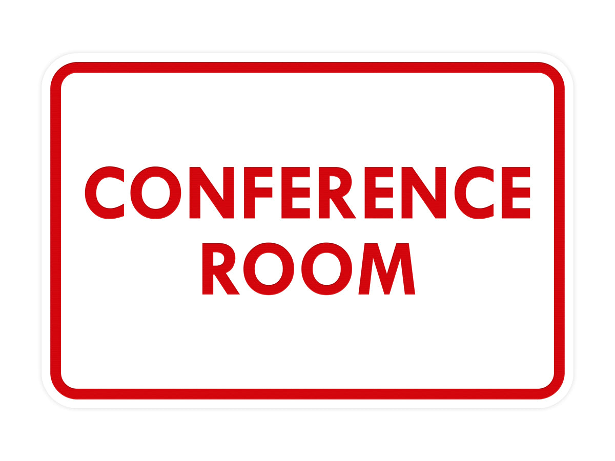 Signs ByLITA Classic Framed Conference Room Sign