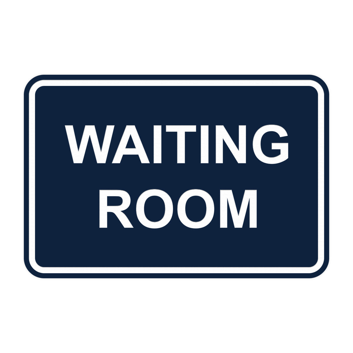 Signs ByLITA Classic Framed Waiting Room Sign
