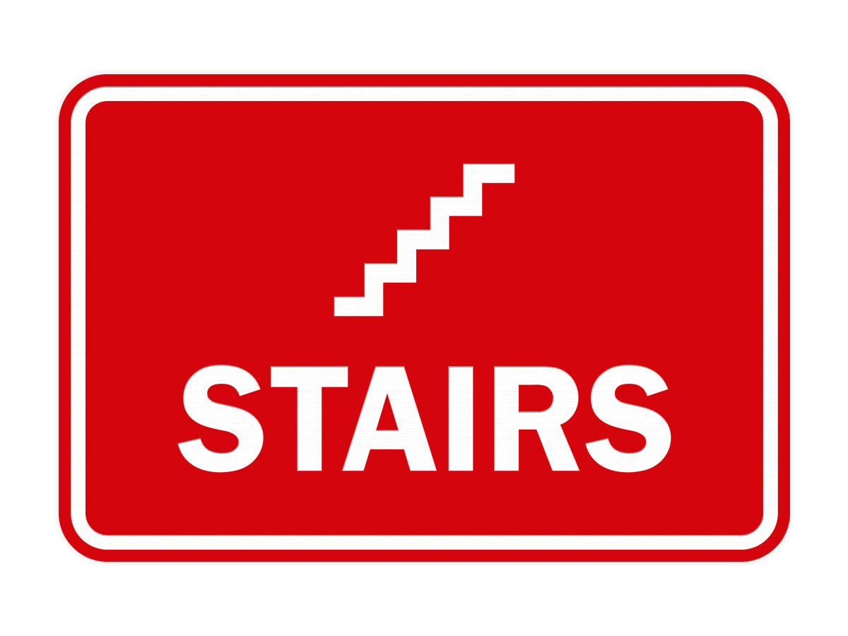 Signs ByLITA Classic Framed Stairs Sign