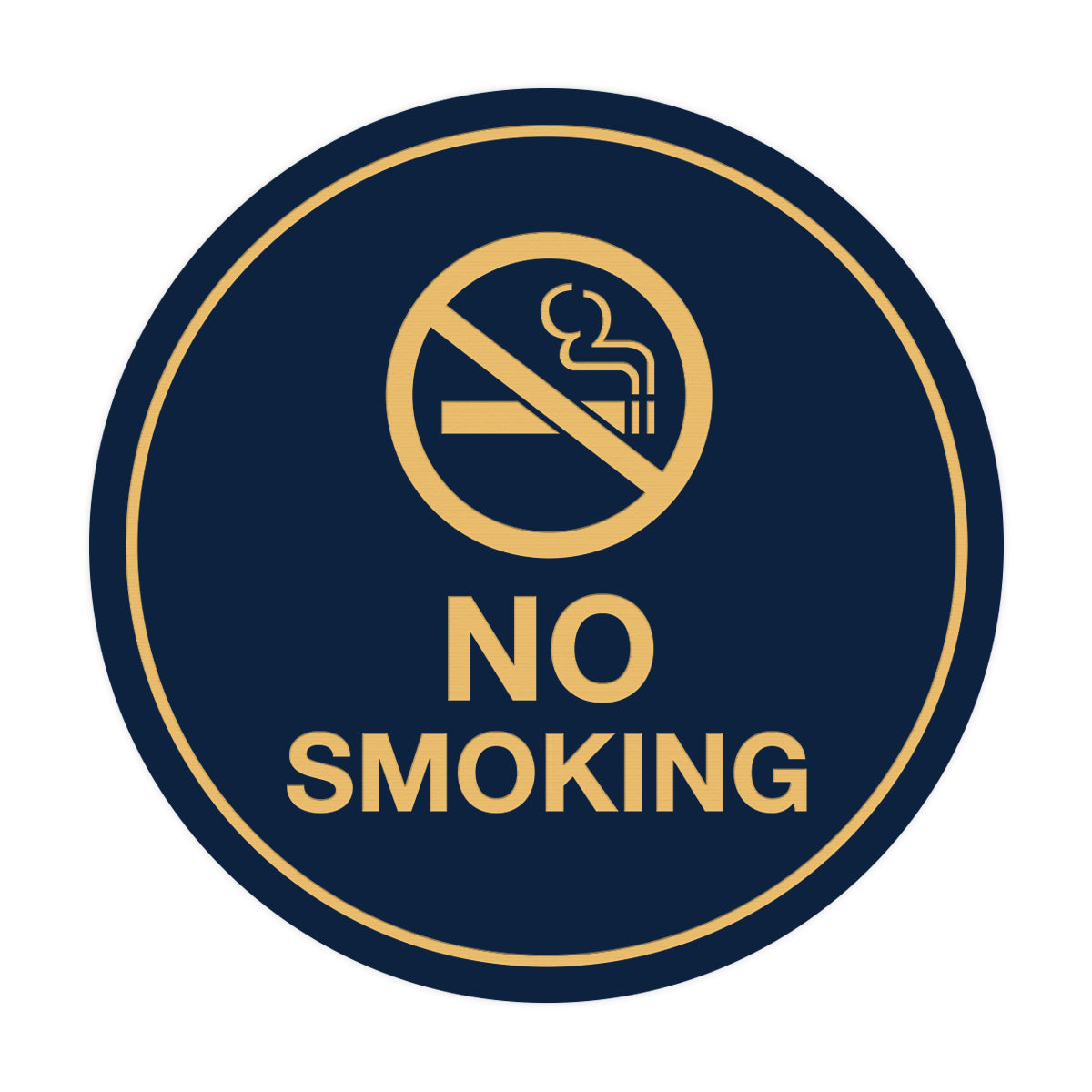 Signs ByLITA Circle No Smoking Sign