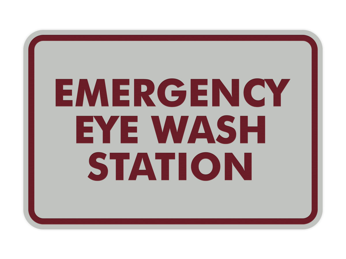 Signs ByLITA Classic Emergency Eye Wash Station Sign