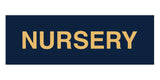 Signs ByLITA Basic Nursery Sign