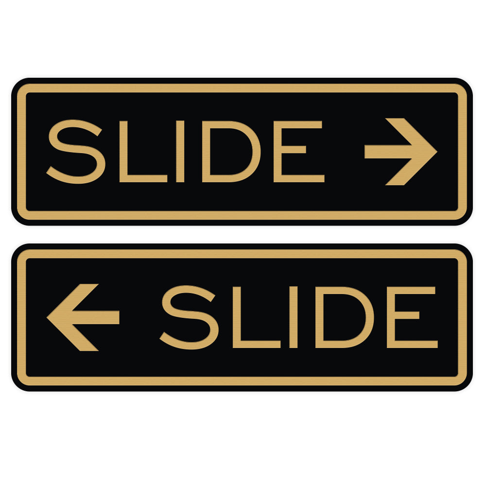Classic Slide Door Sign