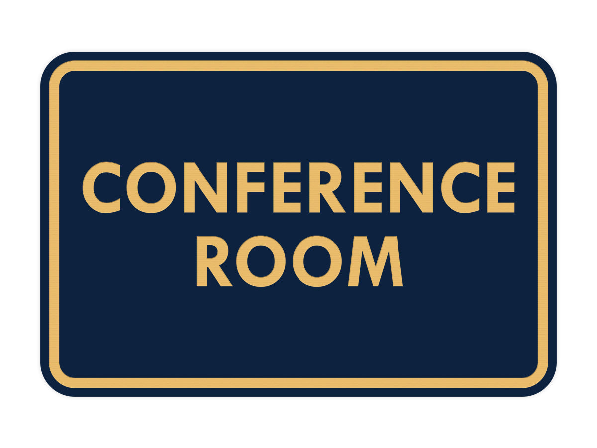 Signs ByLITA Classic Framed Conference Room Sign
