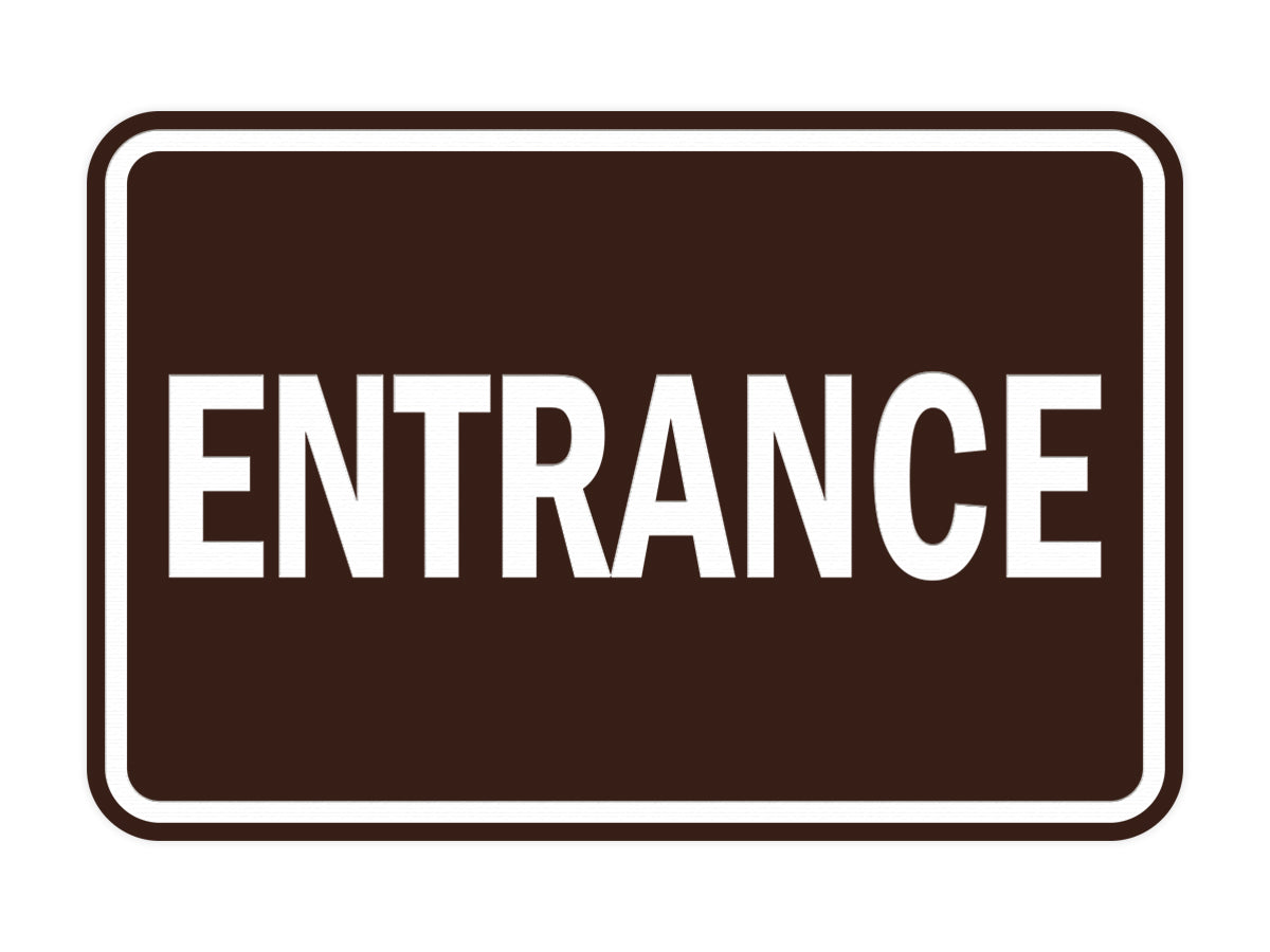 Signs ByLITA Classic Framed Entrance