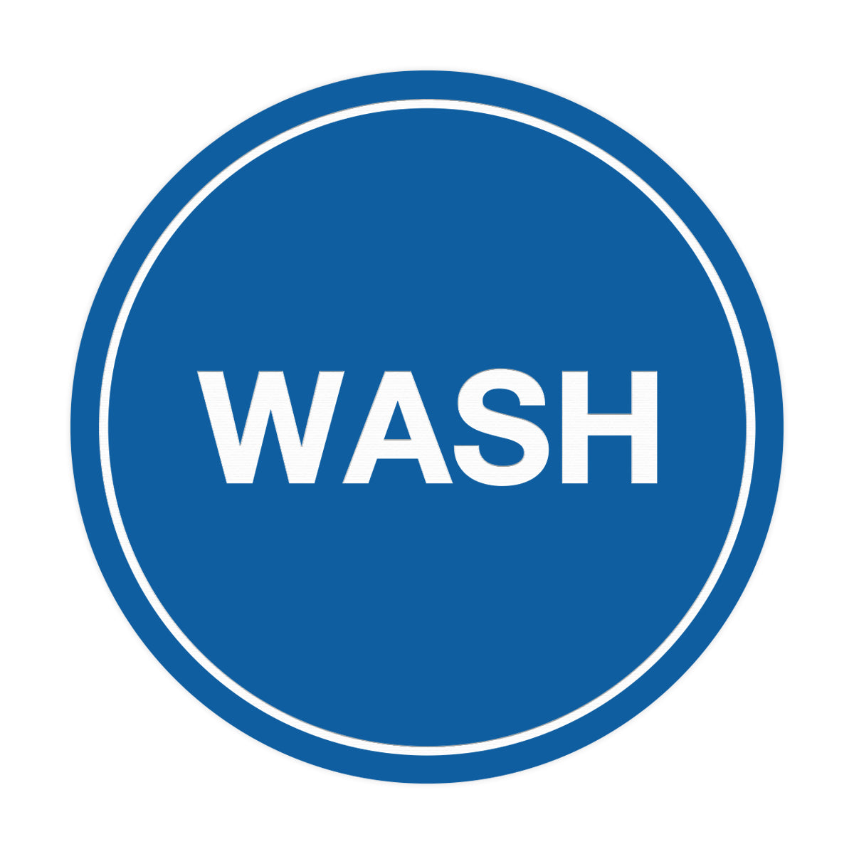 Signs ByLITA Circle Wash Sign