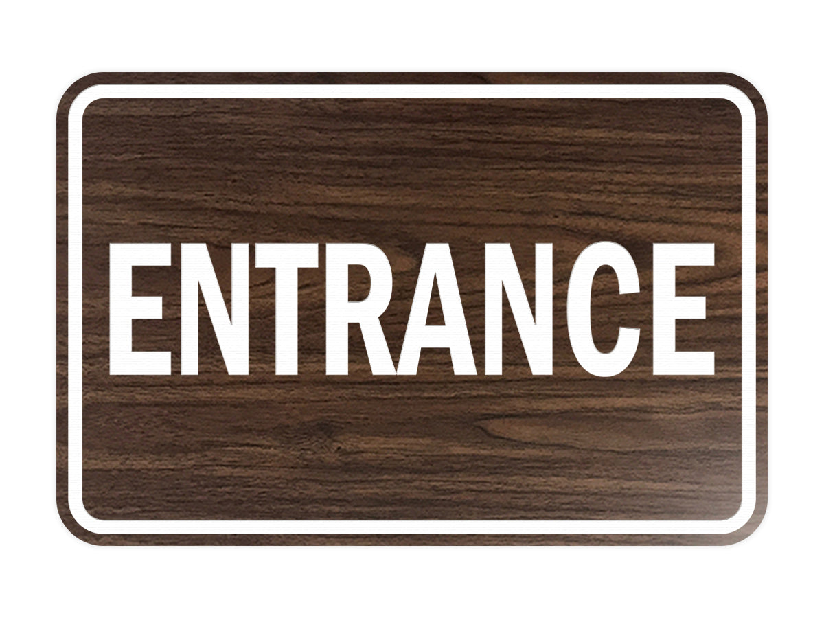 Signs ByLITA Classic Framed Entrance