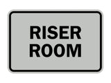 Signs ByLITA Classic Framed Riser Room