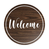 Signs ByLITA Circle Welcome Sign