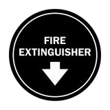 Signs ByLITA Circle Fire Extinguisher Sign