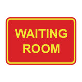 Signs ByLITA Classic Framed Waiting Room Sign