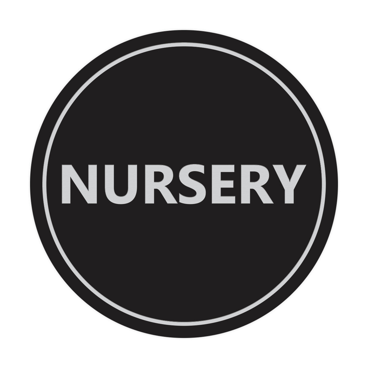 Signs ByLITA Circle Nursery Sign