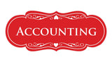 Signs ByLITA Designer Accounting Sign