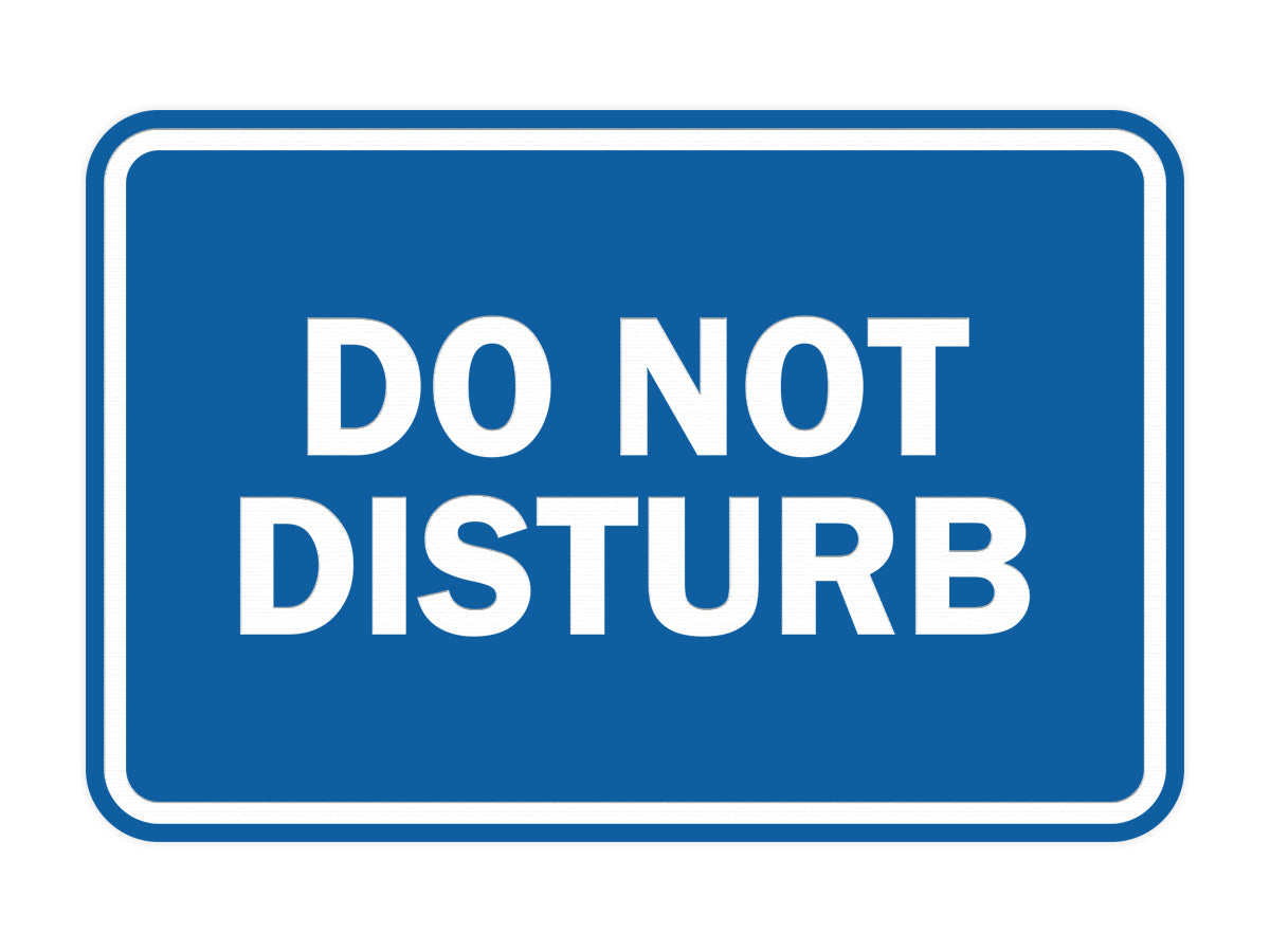 Signs ByLITA Classic Do Not Disturb Sign
