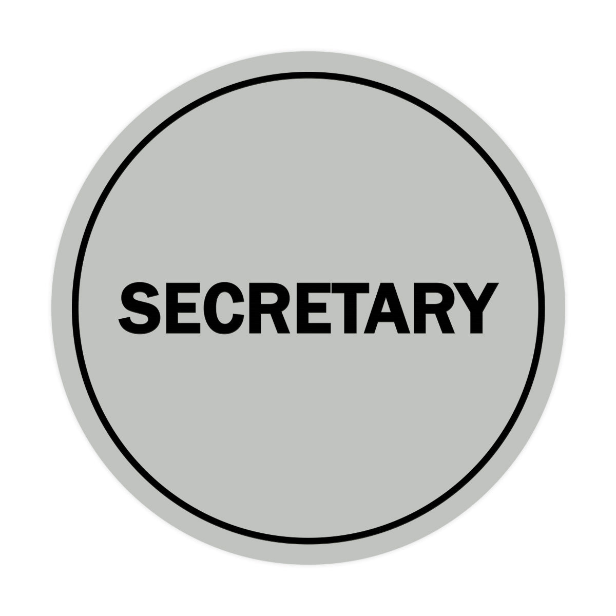 Signs ByLITA Circle Secretary Sign