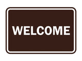 Signs ByLITA Classic Framed Welcome Sign