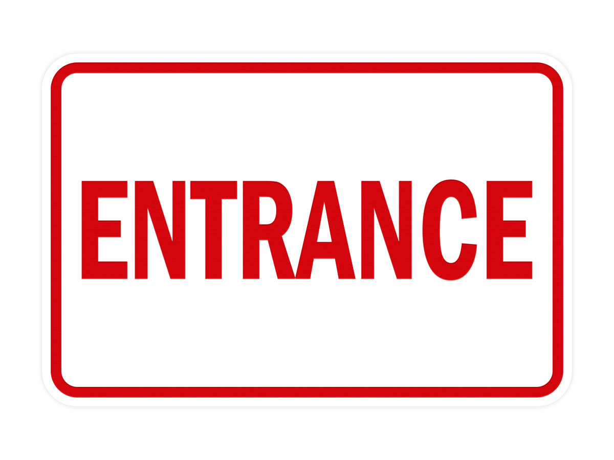 Signs ByLITA Classic Framed Entrance