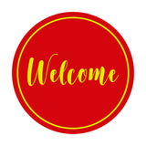 Signs ByLITA Circle Welcome Sign