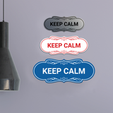 Designer Keep Calm Wall or Door Sign