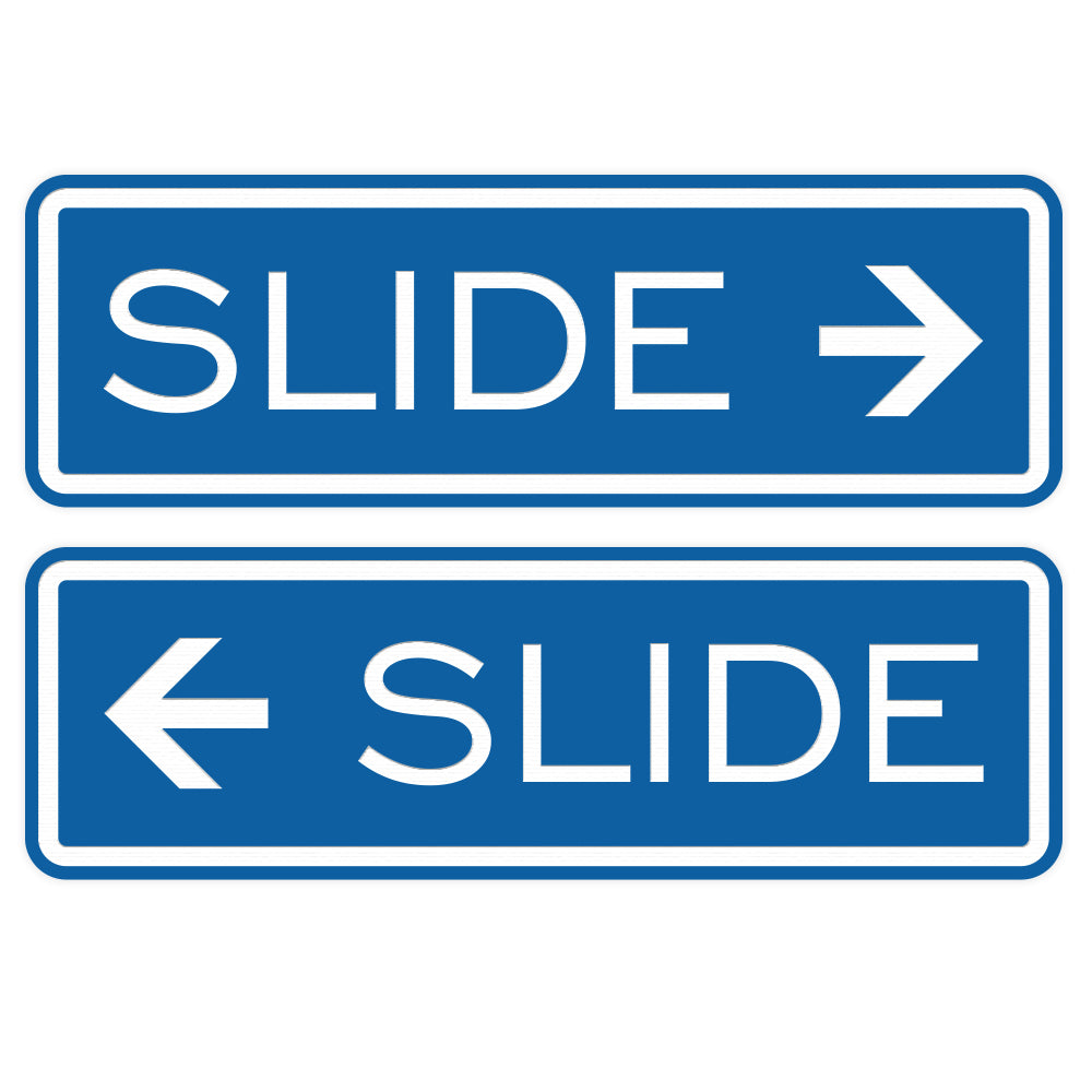 Classic Slide Door Sign