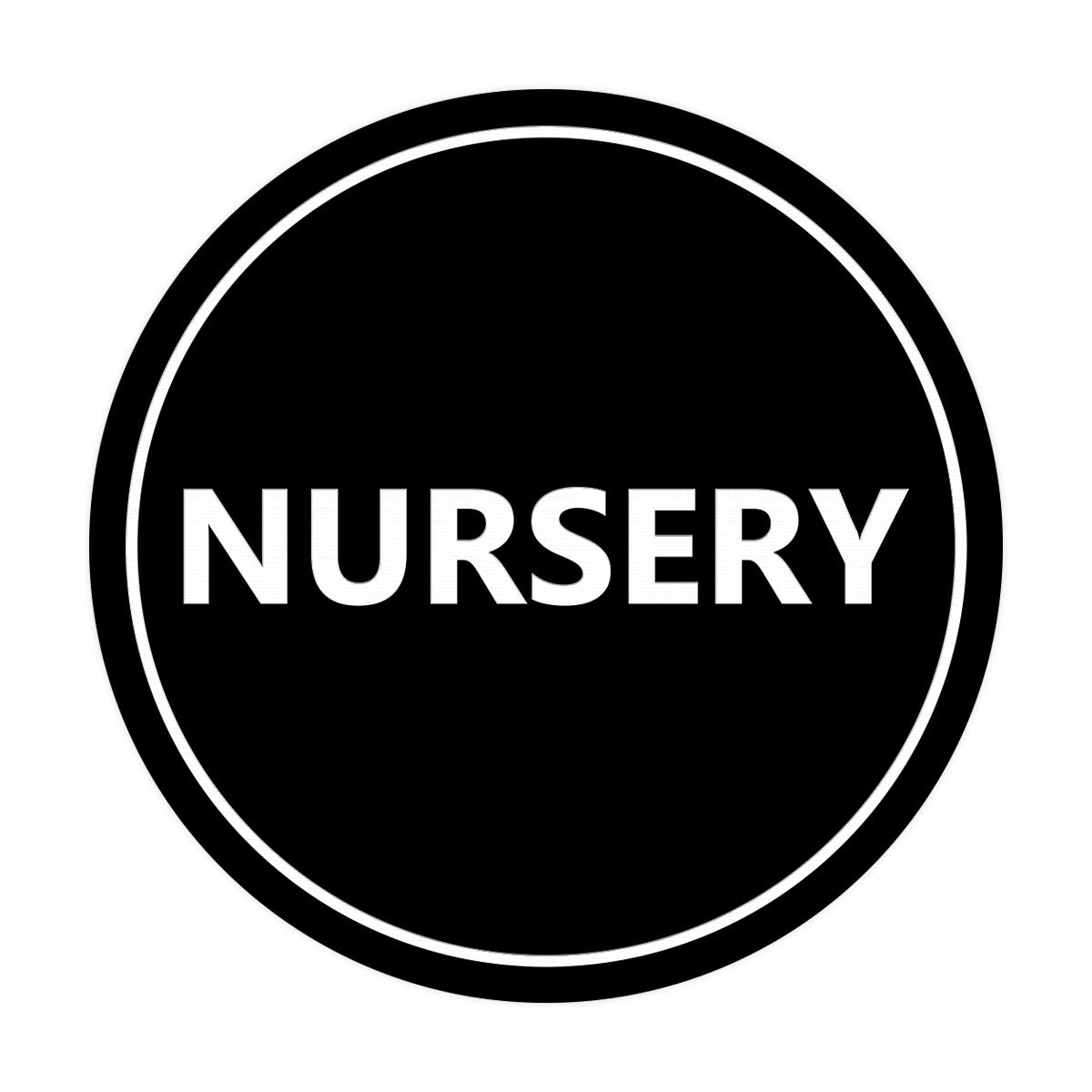 Signs ByLITA Circle Nursery Sign