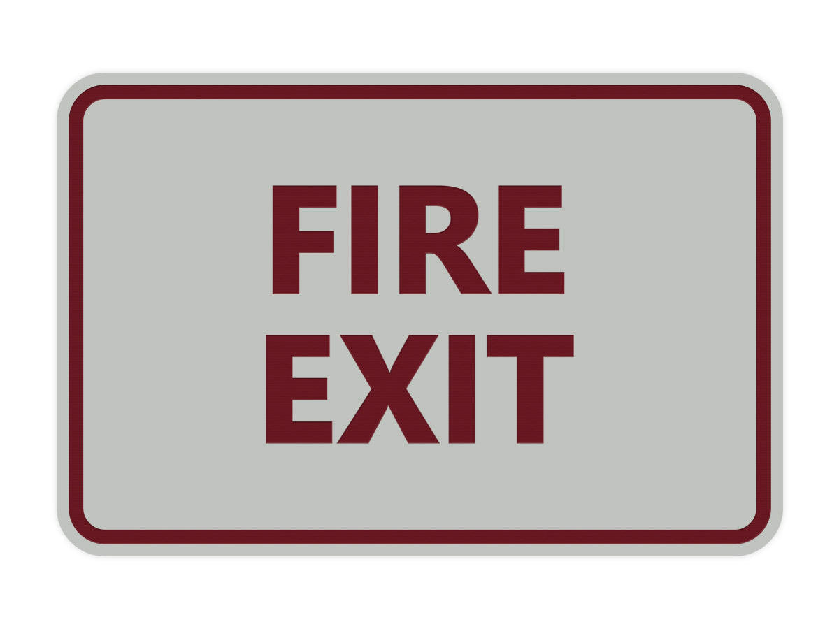 Signs ByLITA Classic Fire Exit Sign