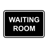 Signs ByLITA Classic Framed Waiting Room Sign