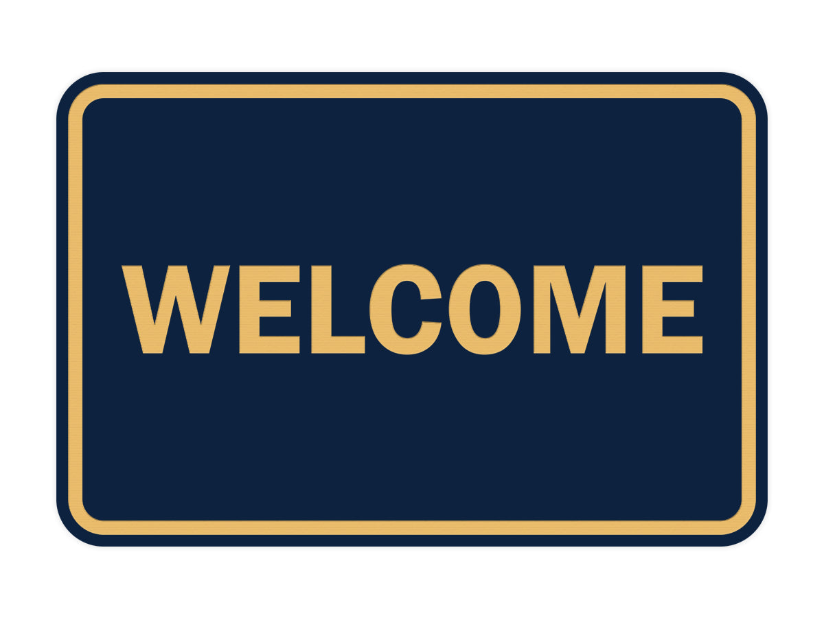 Signs ByLITA Classic Framed Welcome Sign
