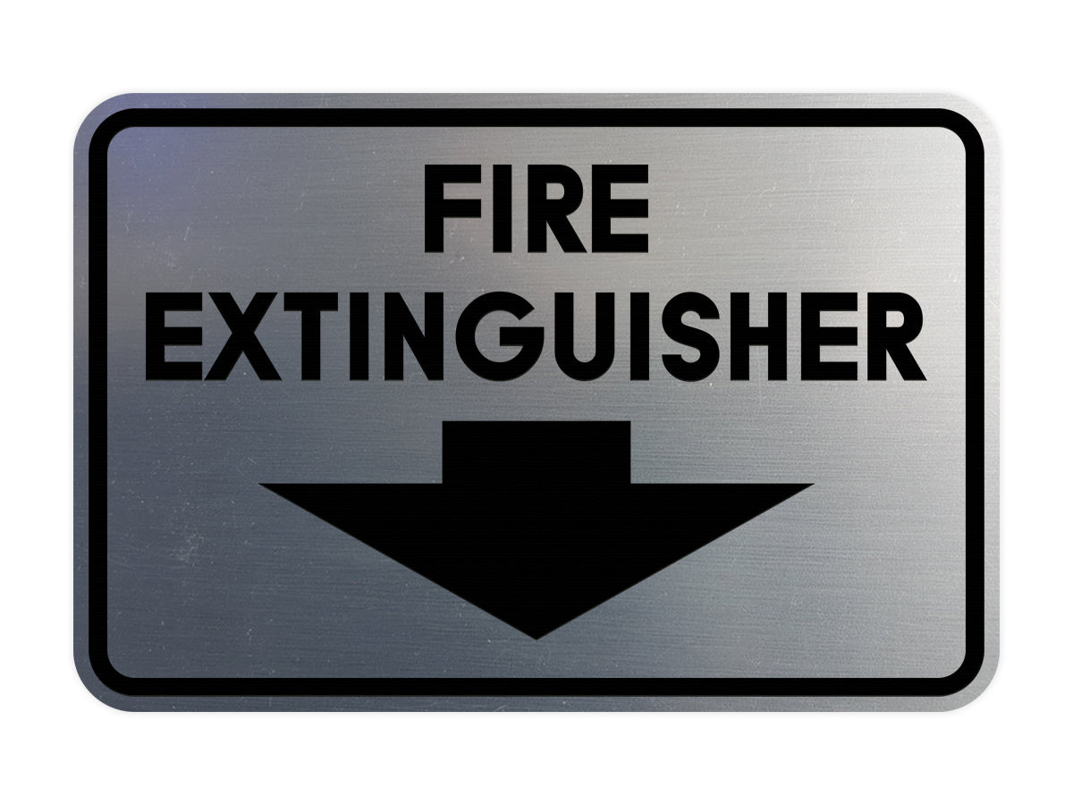 Signs ByLITA Classic Framed Fire Extinguisher